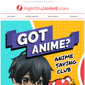 Buy Anime; Save Money!