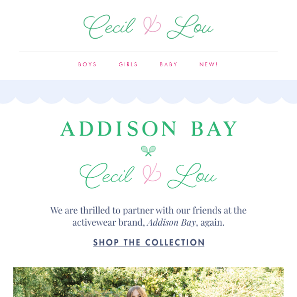 🎉Announcing ADDISON BAY and Cecil and Lou!