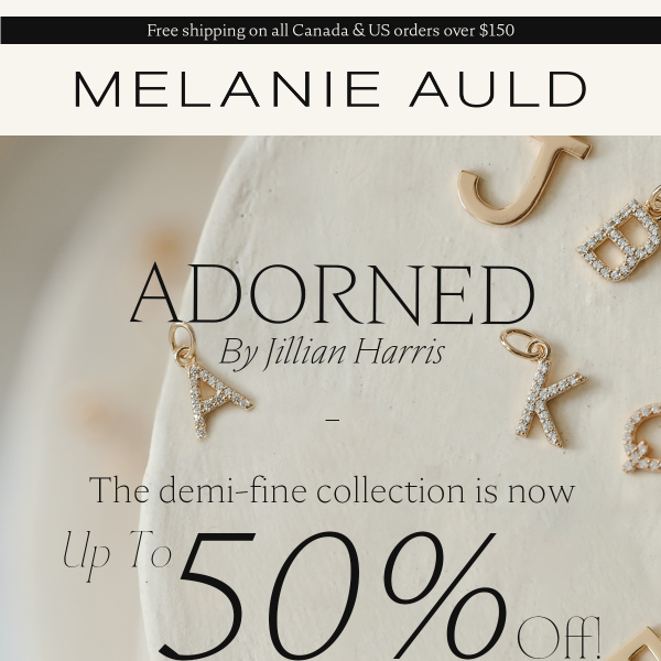 ADORNED: now on sale!