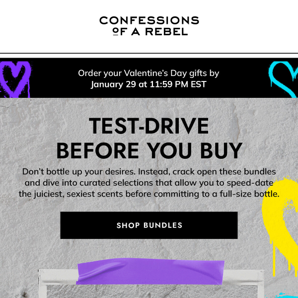 Bundles: Speed-date scents at the same time