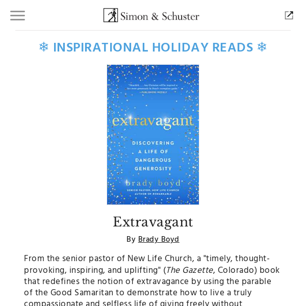Season's Readings: Inspirational books and holiday favorites