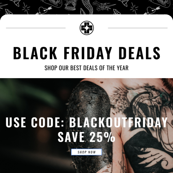 BLACK OUT FRIDAY SALE