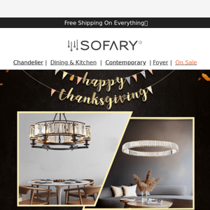 Give Thanks – Extra 6% Off on Everything!🥰