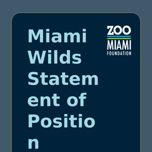 ZMF Miami Wilds Statement of Position