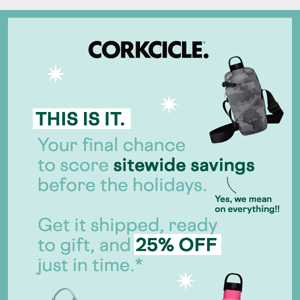 It’s Beginning To Look A Lot Like 25% Off