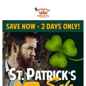 🍀 St. Patrick's Day 17% OFF Sale! 🍀