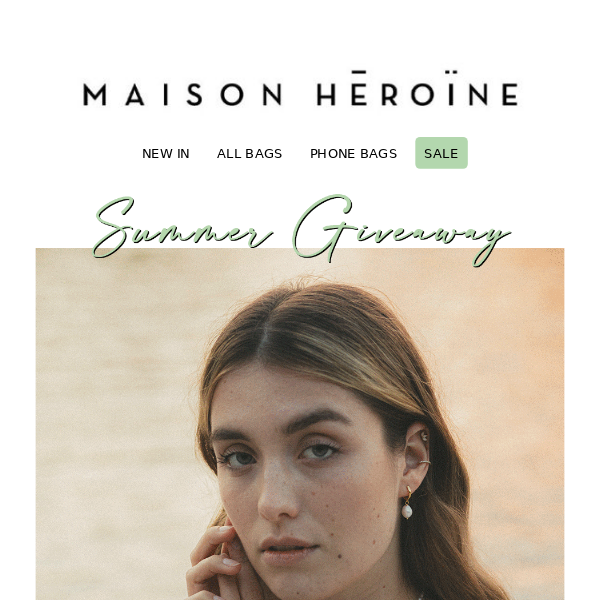 ✨ BRANDLINGER x MAISON HĒROÏNE |  Summer Giveaway