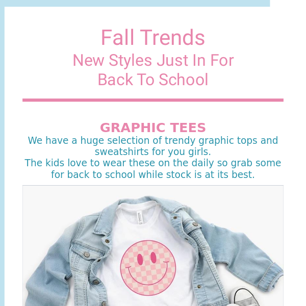 Fall Trends Just Arrived - Volume 1