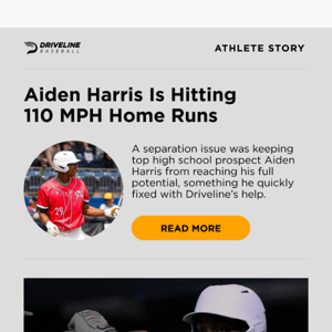 Aiden Harris Is Hitting 110 MPH Home Runs