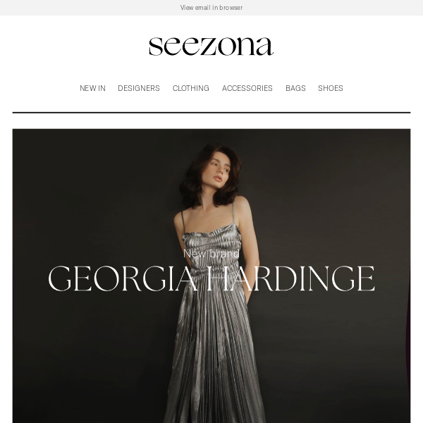 New Brand: Georgia Hardinge