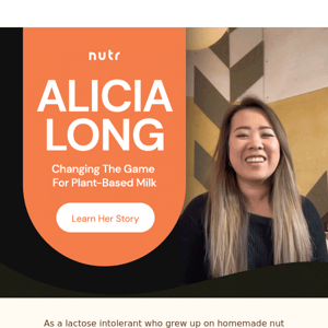 Meet the Founder of Nutr, Alicia Long