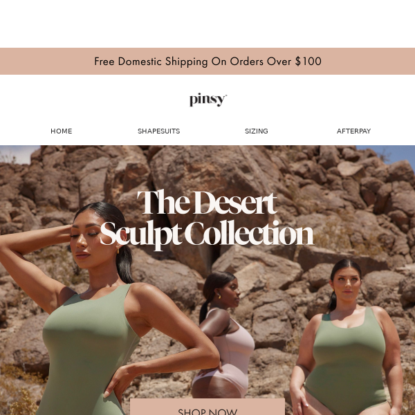 New Arrival: The Desert Sculpt Collection ☀️