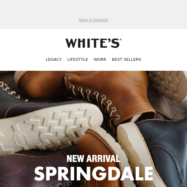 Whites Boots - Latest Emails, Sales & Deals