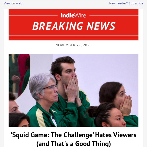 Netflix' 'Squid Game: The Challenge': Ranking the Games – IndieWire