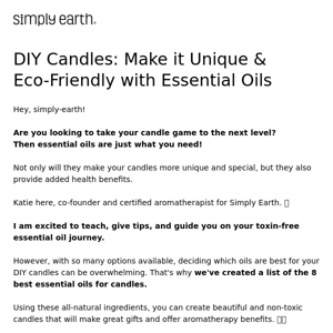 Candle-Making Made Easy ✨