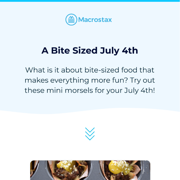 A Bite-Sized 🧆 July 4th 🇺🇸