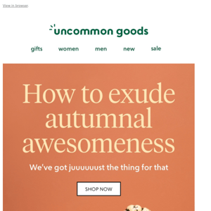 How to exude autumnal awesomeness