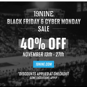 Black Friday is ON 🏀