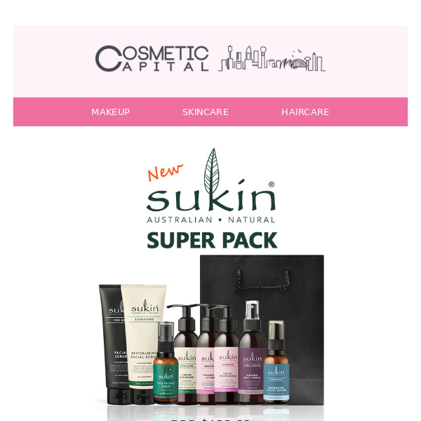 New Sukin Super Pack - 75% off RRP Today! 🔥