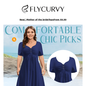 FlyCurvy, Perfect casual summer dress picked for you! ☀️