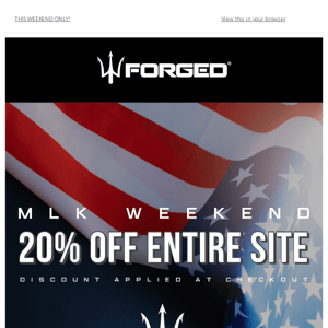 MLK WEEKEND SALE!