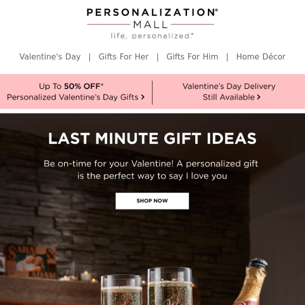 💝 Save On Last Minute Gifts For Valentine's Day