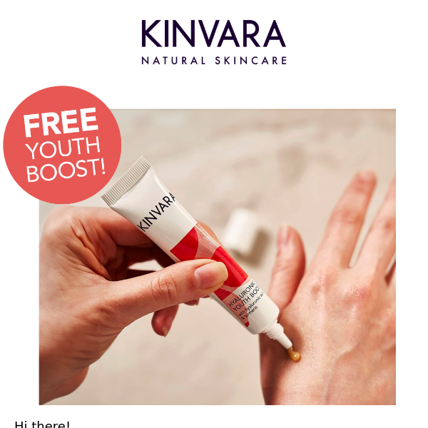 Grab Your FREE Kinvara Skincare Youth Boost Now! 🎁