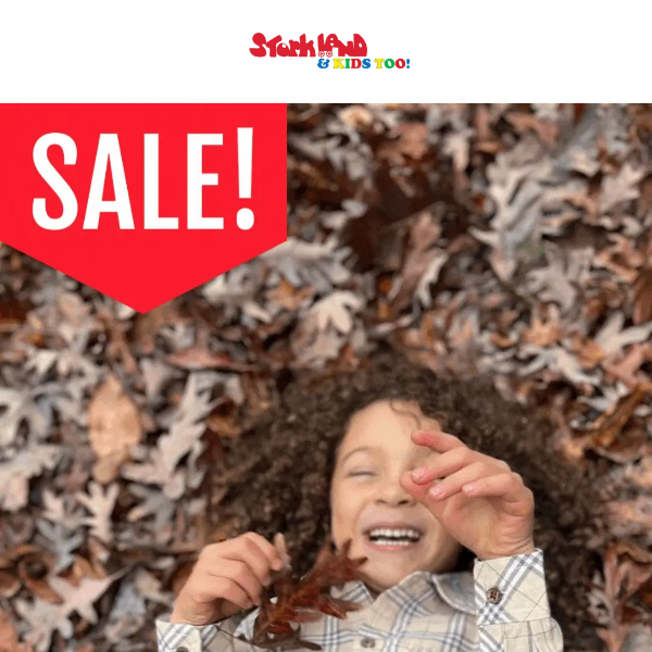 Our Big Fall and Winter Sale is STARTING TODAY!!!