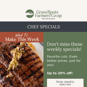 ⌛ February's last Chef Specials!