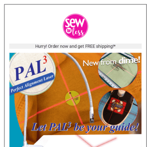 SAVE $10! Let the PAL3 be your guide to easy centering and alignment! (And get FREE Shipping!*)