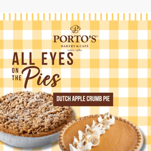 Exciting News: Pies are Back at Porto's Bakery! 🥧