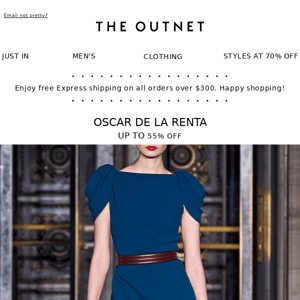 Oscar de la Renta's ultimate investments at up to 55% off