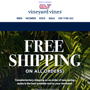 LAST CALL For Free Shipping—Don’t Miss It