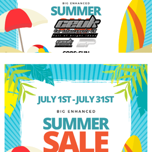 MASSIVE SUMMER SALE - 25% OFF ALL CEUK LINES