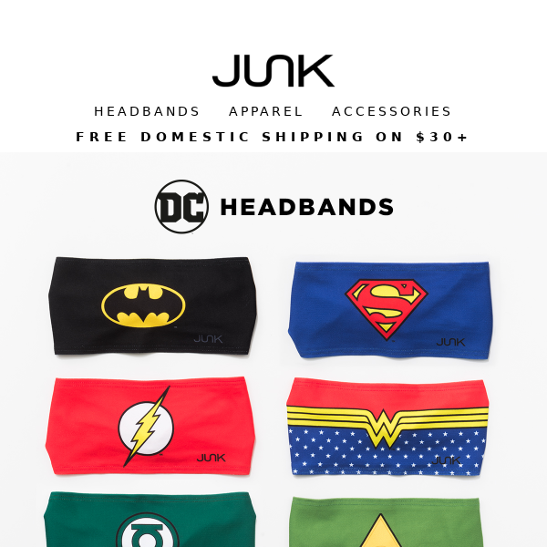 Be Your Own Hero | DC Headbands