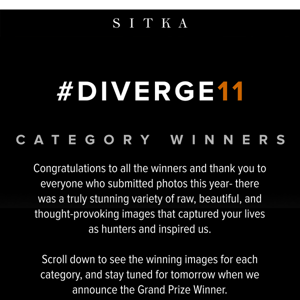 The #DIVERGE11 results are in...