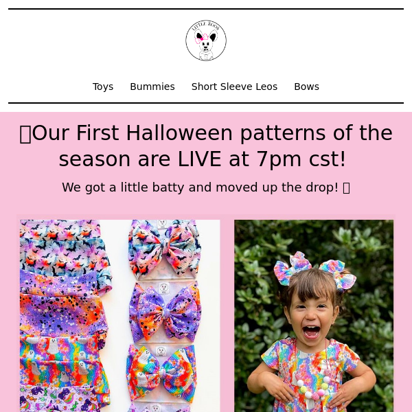 Halloween Patterns are Dropping Early!