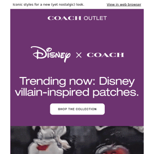 Disney Villain-Inspired Patches Ahead