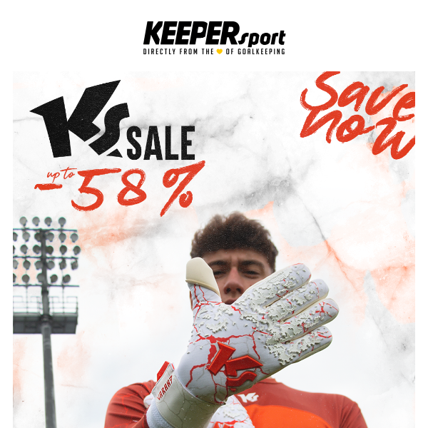 ONLY NOW: The big KEEPERsport SALE! 🔥