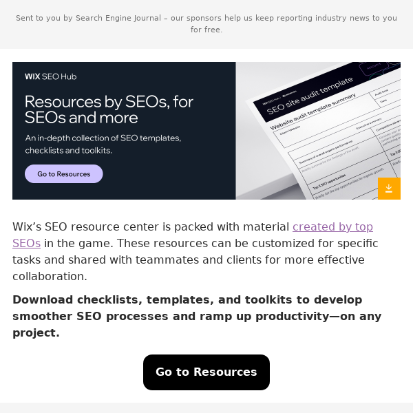 New: SEO Resources - Templates, Toolkits & More! 