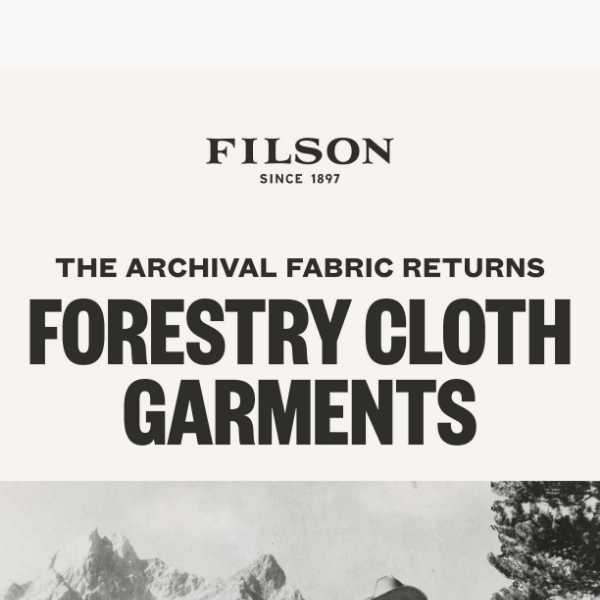 Legendary Forestry Cloth - Filson