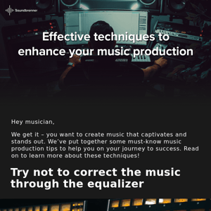 Enhance your music production with these tips👇