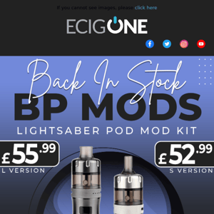 🤩 BP MODS RESTOCK ALERT 🤩