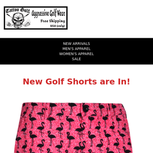 ☠️ New Drop - Cool-Stretch Golf Shorts ☠️