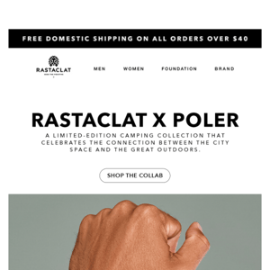 RASTACLAT X POLER JUST DROPPED