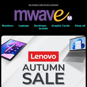 Now On - Lenovo  Autumn SALE