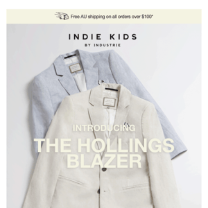 New In Linen: The Hollings Blazer