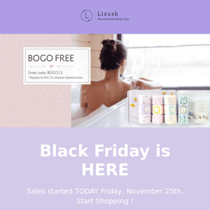 Black friday is here - BOGO