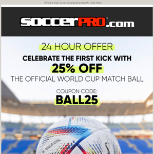 Save 25% On adidas Al Rihla Soccer Balls! 24 Hour Sale