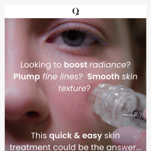 Want radiant, dewy skin Qure Skincare?